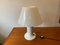 Vintage White Lacquered Metal Lamp from Guzzini, 1970s, Image 1