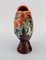 Krug aus glasierter Keramik in Fisch-Optik von Belgian Studio Ceramicist 6