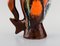 Krug aus glasierter Keramik in Fisch-Optik von Belgian Studio Ceramicist 5