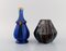 Vasen aus glasierter Keramik, Belgien, 1960er, 4er Set 5