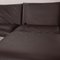 Roro Brown Leather Corner Sofa from Brühl & Sippold 5