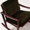 Mid-Century Teak Spade Dark Green Rocking Chair by M Nissen for Pastoe, 1960s, Image 8