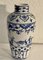 Vintage Chinese White and Blue Vase, Image 3