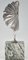 Art Deco Silvered Bronze Dancer Sculpture with Feathers by H. Molins, 1930s, Image 5