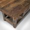 Large Antique English Pine Silversmith's Bench, Image 10