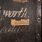 Baúl de viaje inglés vintage de cuero, años 30, Imagen 11