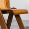 Vintage Austrian Straw & Wood Chairs, 1960s, Set of 4 7