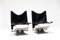 Chaises Aeo en Cuir par Archizoom de Cassina, Set de 2 6