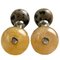 Hand Inlaid Agate & Jasper Sterling Silver Ball Cufflinks from Berca, Image 1