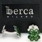 Gemelli in argento sterling smaltati a mano verdi di Berca, Immagine 4