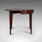 Antique English Mahogany Folding Tea Table, 1800s 5