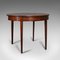 Antique English Mahogany Folding Tea Table, 1800s 2