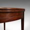 Antique English Mahogany Folding Tea Table, 1800s, Image 11