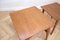 Mid-Century Teak Nesting Tables by Verner Pedersen for Road Table Factory, 1960s, Set of 3, Image 6