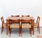 Danish Dining Set by Arne Wahl Iversen for A.M. Møbler, Set of 7, Image 29