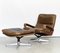 Vintage Lounge Chair & Ottoman by André Vandenbrouck for Strässle, Set of 2 18