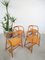 Bamboo & Wood DIning Chairs in the Style of Axel Enthoven, Set of 4 6