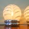 Chrome & Glass Table Lamps by Marinha Grande, 1970s, Set of 2, Image 9