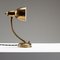 Swedish Brass Gooseneck Table Lamp from Hans-Agne Jakobsson Ab Markaryd, 1950s 4