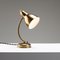 Swedish Brass Gooseneck Table Lamp from Hans-Agne Jakobsson Ab Markaryd, 1950s, Image 6