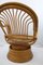 Mid-Century Bambo Swivel Rocking Chair, 1970s 16