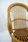 Mid-Century Bambo Swivel Rocking Chair, 1970s, Image 10