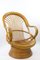 Rocking Chair Bambo Mid-Century, 1970s 1