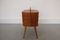 Mueble de costura de madera, años 60, Imagen 9