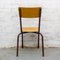 Vintage French School Chair, 1970s 5