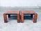 Postmodern Italian Burl Wood Side Table Set, 1970s, Set of 2, Image 1