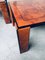 Postmodern Italian Burl Wood Side Table Set, 1970s, Set of 2 12