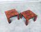 Postmodern Italian Burl Wood Side Table Set, 1970s, Set of 2 2