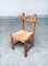 Belgian Brutalist Oak Dining Chair Set, 1960s, Set of 8 33