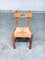 Belgian Brutalist Oak Dining Chair Set, 1960s, Set of 8 15