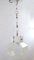 Lámpara de araña poligonal de vidrio Pulegoso, años 70, Imagen 9