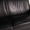 2-Seater Sofa Black Leather Sofa from Stressless 3