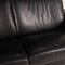 2-Seater Sofa Black Leather Sofa from Stressless, Image 3