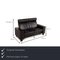 2-Seater Sofa Black Leather Sofa from Stressless 2