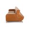 3-Seater B-Flat Brown Leather Sofa from Leolux 12