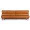 3-Seater B-Flat Brown Leather Sofa from Leolux, Image 11