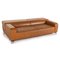 3-Seater B-Flat Brown Leather Sofa from Leolux 3