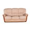 Nevada Cream Leather 3-Seater Sofa from Nieri 1