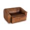 2-Seater Model Ds 47 Brown Leather Sofa from de Sede, Image 3