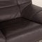 Fauteuil en Cuir Gris de Rolf Benz 3