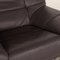 Grey Leather Lounge Chair from Rolf Benz 3