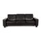 3-Seater Black Leather Sofa from Stressless, Image 1