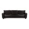 3-Seater Black Leather Sofa from Stressless 11