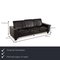 3-Seater Black Leather Sofa from Stressless 2
