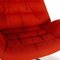 Model 808 Fabric Armchair & Stool Set from Thonet 4
