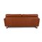 2-Seater Brown Leather Sofa from Gepade, Image 8